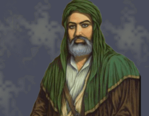 Ilustrasi Abu Bakar Ash-Shiddiq, sahabat Nabi dan khalifah pertama