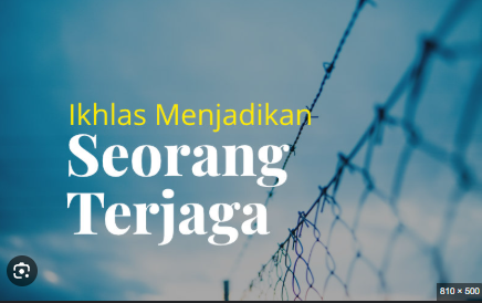 Ilustrasi kisah Islami tentang ikhlas, menunjukkan kebaikan dan ketenangan hati